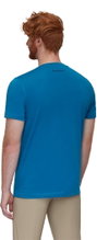 Mammut Wander-Tshirt Core Logo (recyceltes Polyester, organische Baumwolle) dunkelblau Herren